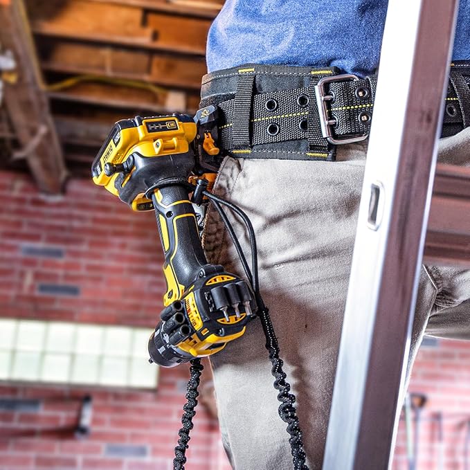 Spider Tool Holster - Improve The Way You Carry Your Power Drill, Driver, Multitool, Pneumatic, Multi-Tool and More on Your Belt - Compatible With All Major Tool Brands