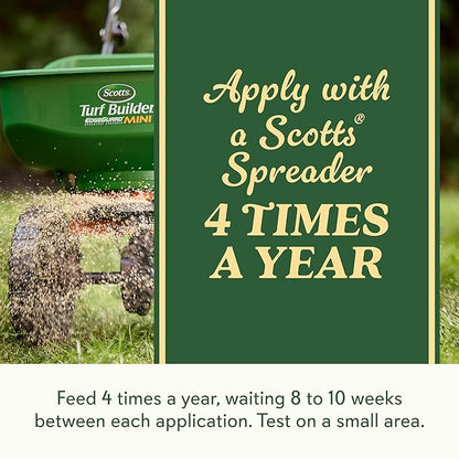 O.M. Scott and Sons Natural Grass Food, Food for Lawns, Fertilizes for up to 10 Weeks, Covers up to 2,000 sq. ft., 12.72 lbs., 2-Pack