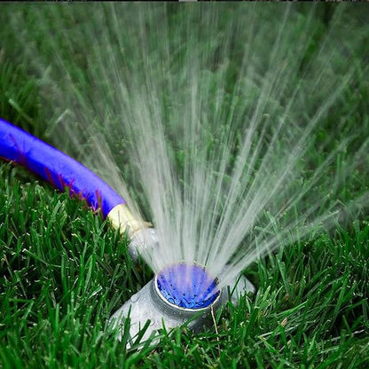 Hourleey 360 Degree Metal Spot Sprinkler, Lawn Sprinklers for Yard, Circle Pattern Sprinkler with Gentle Water Flow for Small Area Yard Lawn Garden Watering, Coverage Up to 30FT (4)