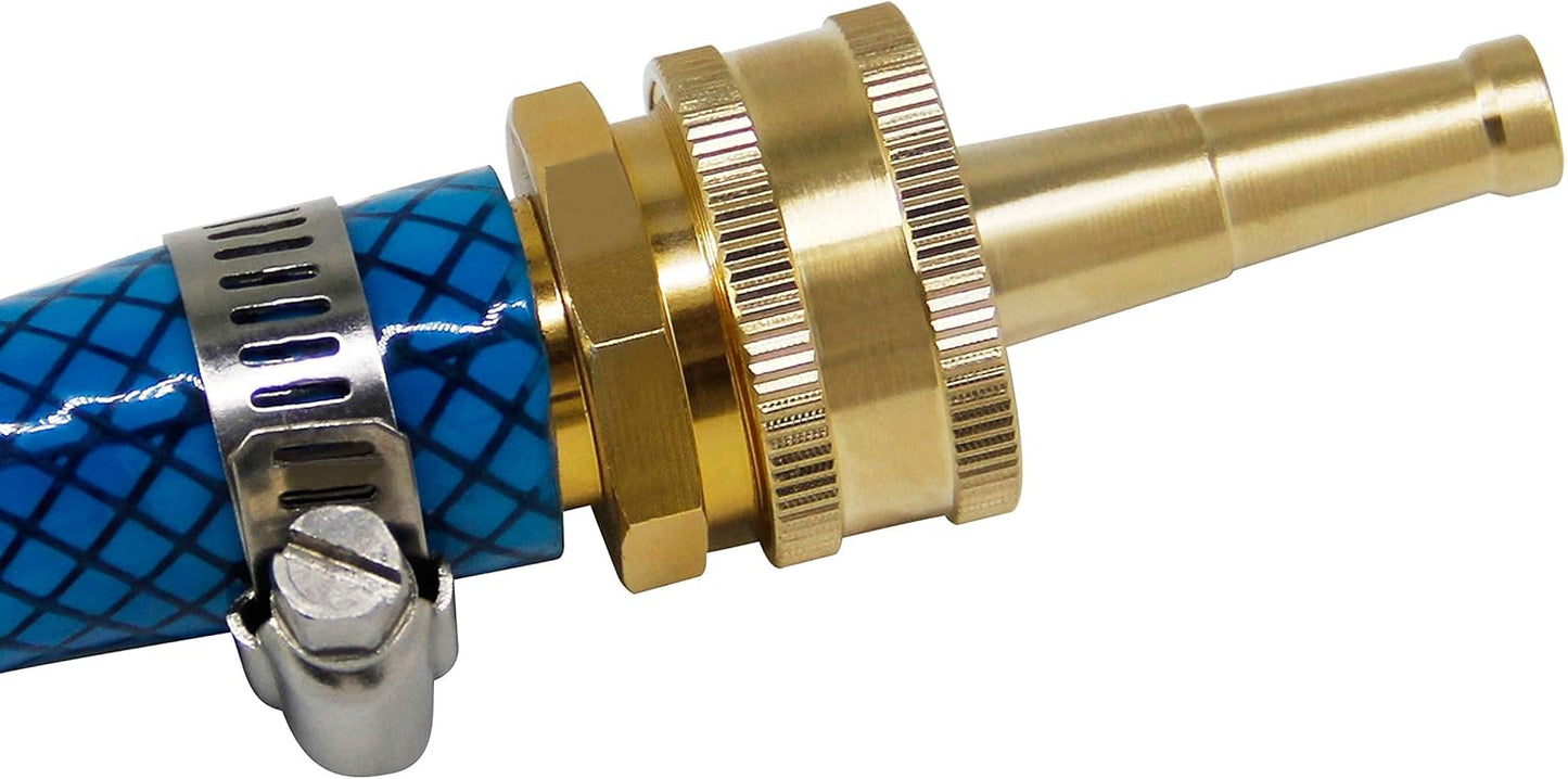 Twinkle Star Brass High Pressure Hose Nozzle Jet Nozzle, Water Hose Sprayer Nozzle Jet Sweeper, 2 Pack, TWIS3431