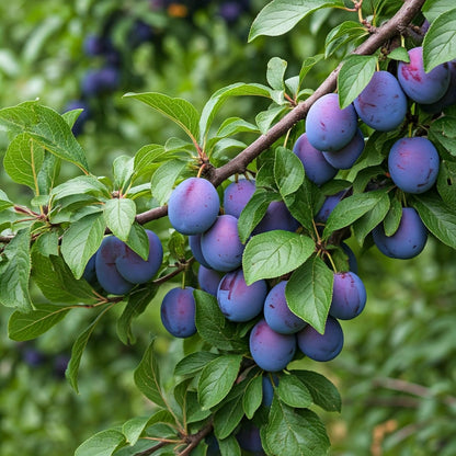 Plum Tree Grow Kit | Easy to use | Educational | Great Gift Idea | Help Planet | (Plastic Planter)