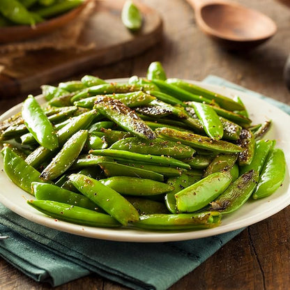 Back to The Roots 100% Organic Heirloom Seeds - Snow Pea Value Pack (16.8g Total)