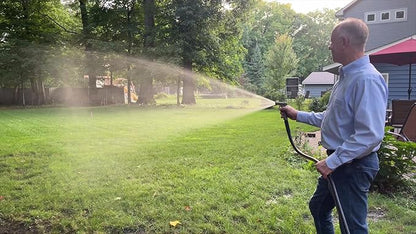 Atlantic Heavy Duty Garden Hose 25 ft x 5/8 Inch Black Color Durable Water Hose (25 Feet)