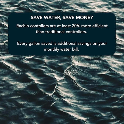 Rachio 3 Smart Bundle: 8 Zone Controller with Outdoor Enclosure