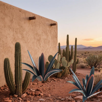 DIY Metal Agave Plant Art Yard Tequila Art Sculpture, Tequila Rustic Garden Sculpture Statue Outdoor Decor,Agave Metal Plants for Yard, Garden Lawn Ornaments (12 Leaves -Black)