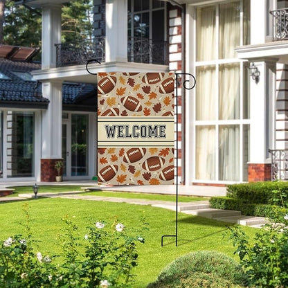 Custom Fall Pumpkin Garden Flag for Outdoor Personalized Thanksgiving Autumn Yard Flags Decor Customized Flag Add Your Own Picture/Text House Lawn Banner Double Sided Home Wall Decoration 12.5x18 28x40