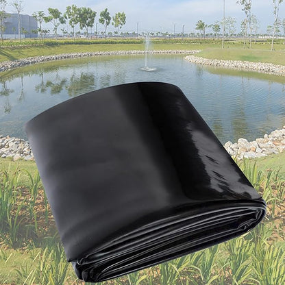 14 x 14 FT Pond Liner, 20 Mil Fish Pond HDPE Liner, Pond Liners for Outdoor Ponds, Koi Ponds, Garden Fountain, Waterfall