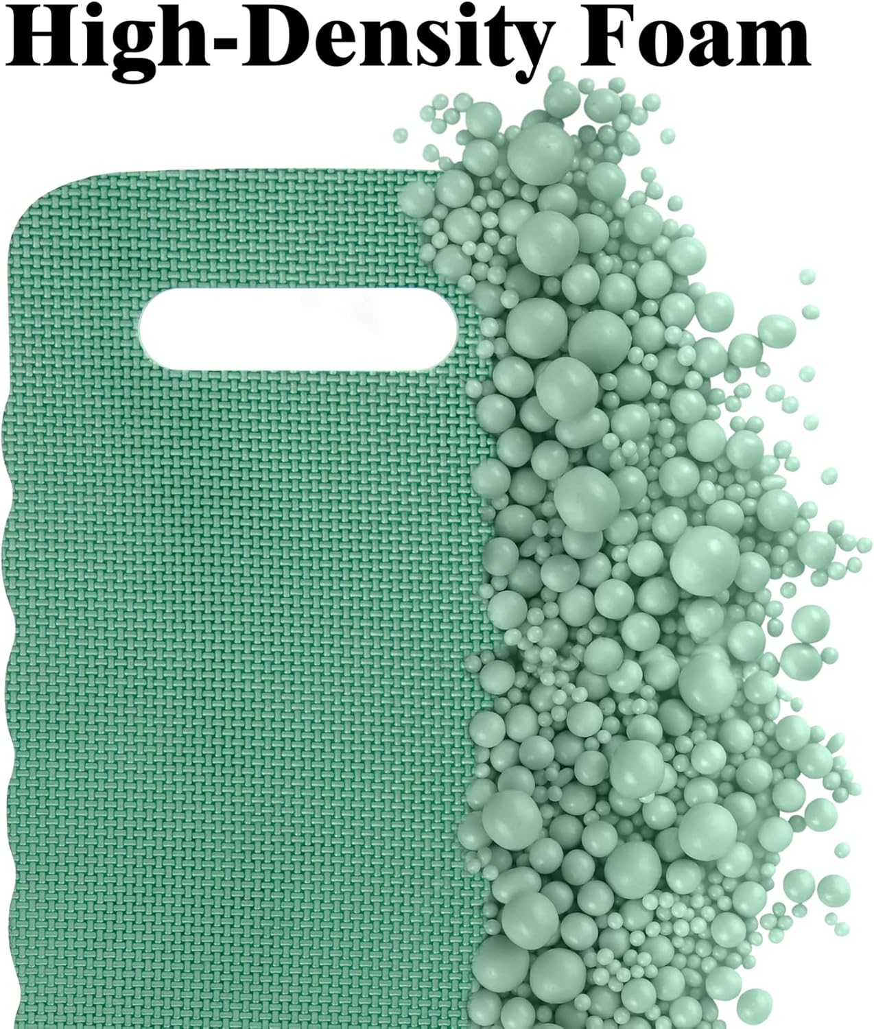 New Upgrade Garden Kneeling Pad 3 PCS, Extra Wider to 9 Inches, Thick Foam Kneeling Pad, Waterproof Knee Mat for Gardening, Cleaning, Yoga, and Auto Repair.16.5" x 9" x 0.8"