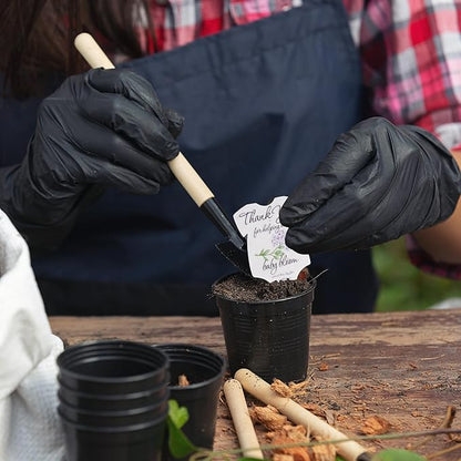 Onesie Seed Paper – 15 Hydrangea Baby Shower Favors for Guests with Wildflower Seeds, Writable & Plantable, Baby Shower Gifts for Guest