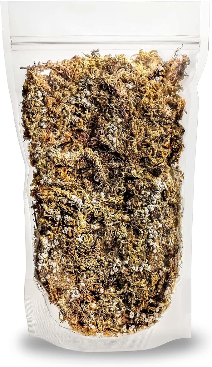 Gardenera Sphagnum Moss Potting Mix for Carnivorous Plants - 10 Quart - Moss and Perlite Blend for Potting Venus Fly Traps, Sarracenia, Pitcher Plants (2 Bags of 5QT)