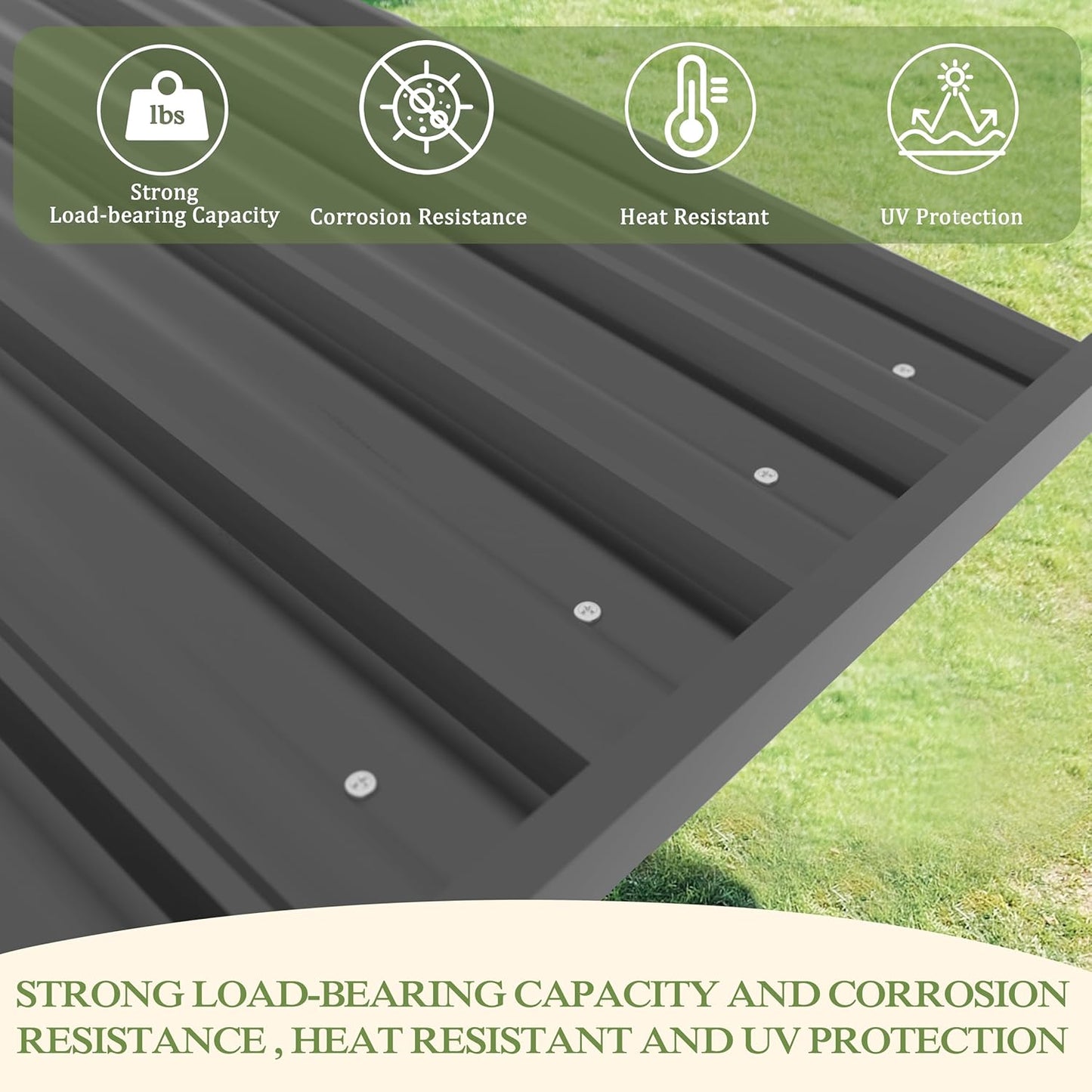 MUPATER 10 x 12 FT Wooden Grill Gazebo with Sloping Metal roof, Heavy Duty 5.5'' Post, Grill Gazebo Canopy Suitable for Full Size Grills, BBQ Canopy for Outdoor Patio, Lawn, Garden, Brown