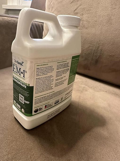 TeraGanix EM-1 Soil Conditioner (1 Btl = 16 Gal), Microbial Inoculant Concentrate, Plant Growth, Root Enhancer, Liquid Probiotic for Soils & Plants, Seed Germination, Garden, Lawn Care (16 fl oz)