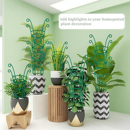 8 Pack Trellis for Potted Plants, Stackable Indoor Plant Trellis for Climbing Plants, Garden Trellis Outdoor for Flower Vine Lvy Hoya Houseplants Plant Support