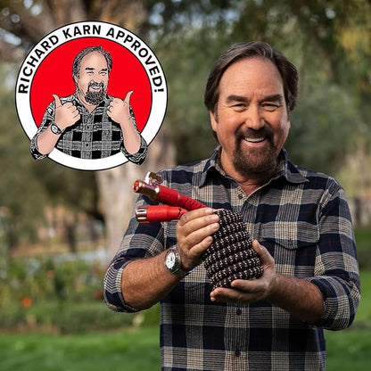 Pocket Hose Copper Head UV w/Pocket Pivot, Expandable Garden Hose 50 FT w/10 Pattern Thumb Sprayer AS SEEN ON TV 650psi 3/4in Ultra-Light Solid Copper Anodized Aluminum Fittings No-Kink No-Lead