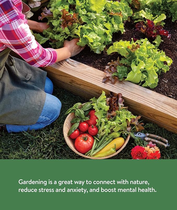 Burpee Garden Sown Flower, Herb & Vegetable 10 Packs of Non-GMO Basil, Lettuce, Cucumber, Radish, Spinach, Kale, Zucchini, Sunflower & Marigold, Seeds for Planting