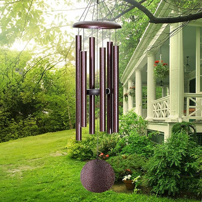 Wind Chimes for Outside Deep Tone, 38'' Large Memorial Wind Chimes Outdoor, Wind Chime Gifts for Garden Balcony Patio and Home Décor. Bronze