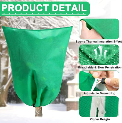 DQS Plant Covers Freeze Protection, 78.7" x94.4" Winter Frost Protection Blankets Frost Cloth,Suitable for Outdoor Winter Frost, Cold Weather, shrubs, Trees, Jackets, and coverings