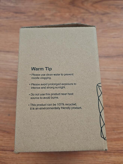 OFFIDIX Spray Bottle, Pressure Watering Can, Handheld Spray Bottles, Outdoor Indoor Plant Mister, 0.4L/13.5oz Glass Water Spray Bottle for Garden, Plants, Cleaning, Hairdressing (Clear)