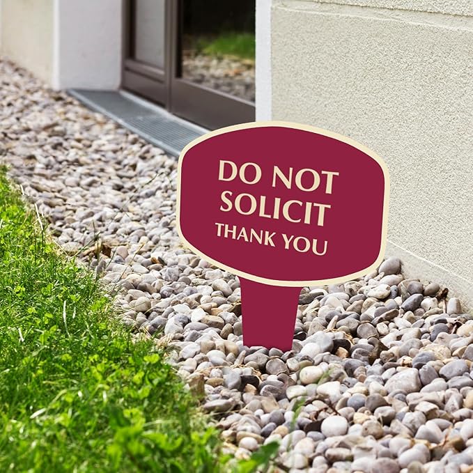 SmartSign Custom Designer Yard Stake Sign - Add Your Message, 12"x15", Square Oval Shape, 120 mil Aluminum Composite Sign w/Overcoat for Outside, Integrated Ground Stakes, Reflective Option, USA-Made