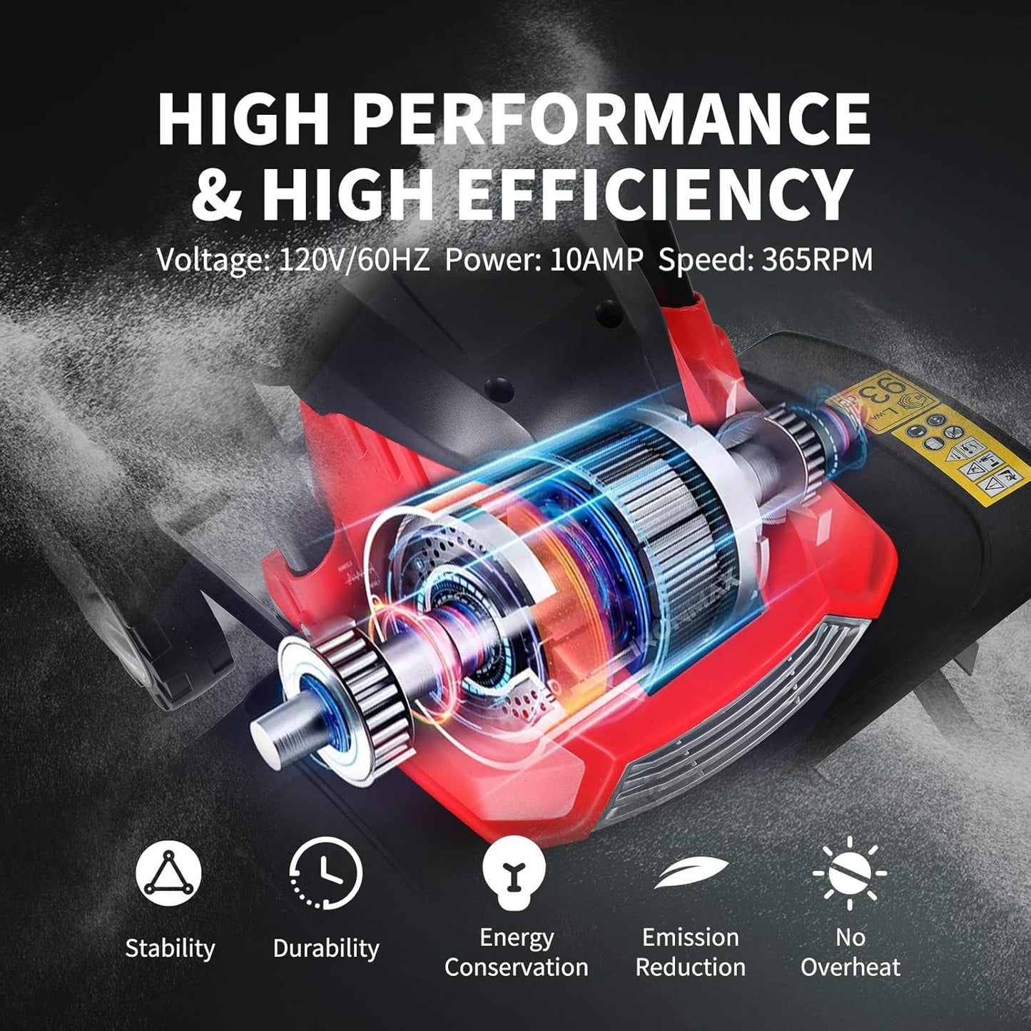 Goplus 14-Inch 10 Amp Corded Electric Tiller and Cultivator, Powerful Tillers w/ 9-Inch Tilling Depth, 4 Tines, Rototillers Tool for Garden Lawn Soil Digging