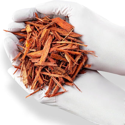 Gardenera Premium Red Mulch Cover - Enhance Your Landscape with Vibrant Color and Nutrient-Rich Benefits - 1 Quart