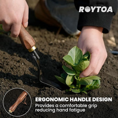 Gardening Tools Weed Puller Tool,Heavy Duty Weeding Tool with Ergonomic Handle Garden Weed Remover Tool for Planting, Flower and Vegetable Care in Lawn Garden Yard