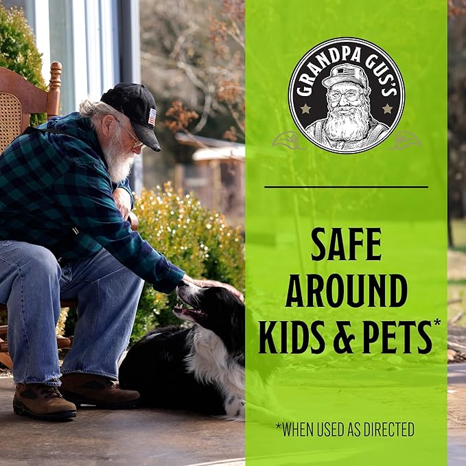 Grandpa Gus’s Extra-Strength Mouse Repellent Pouches, Peppermint & Cinnamon Oil, Natural Rodent Deterrent Control for Garage, RV, Car, Basement, Attic, Storage, 1.75 Oz (Pack of 10)