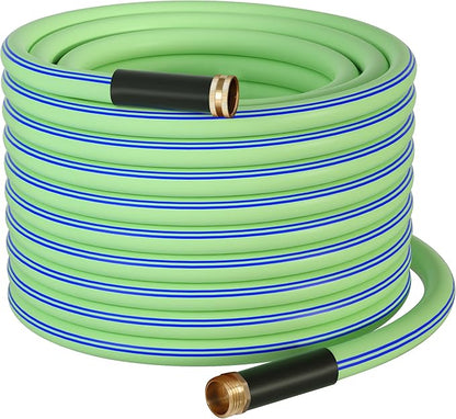 Atlantic Heavy Duty Garden Hose 100 ft x 5/8 Inch Green Color Water Hose (100 Feet)