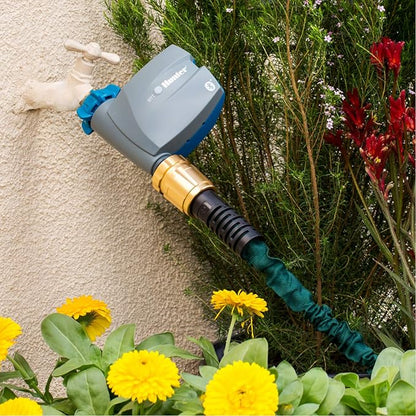 Hunter BTT Bluetooth Hose Timer, Smart Water Timer for Outdoor Faucet, App Controlled Irrigation for Lawn and Garden, Single-Zone Tap Time, Programmable, Battery Operated