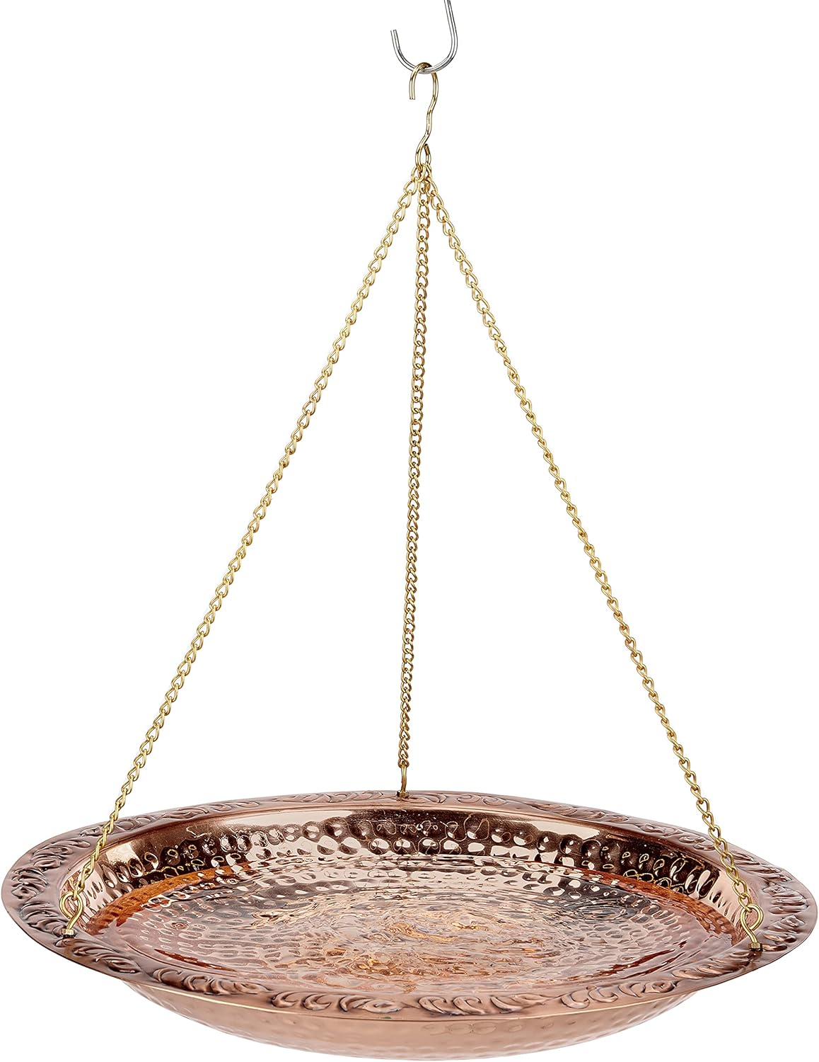 Good Directions Pure Copper Bird Bath, Large 18" Diameter
