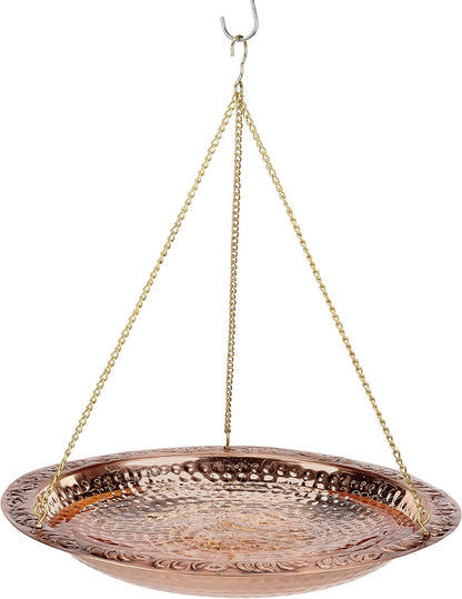 Good Directions Pure Copper Bird Bath, Large 18" Diameter