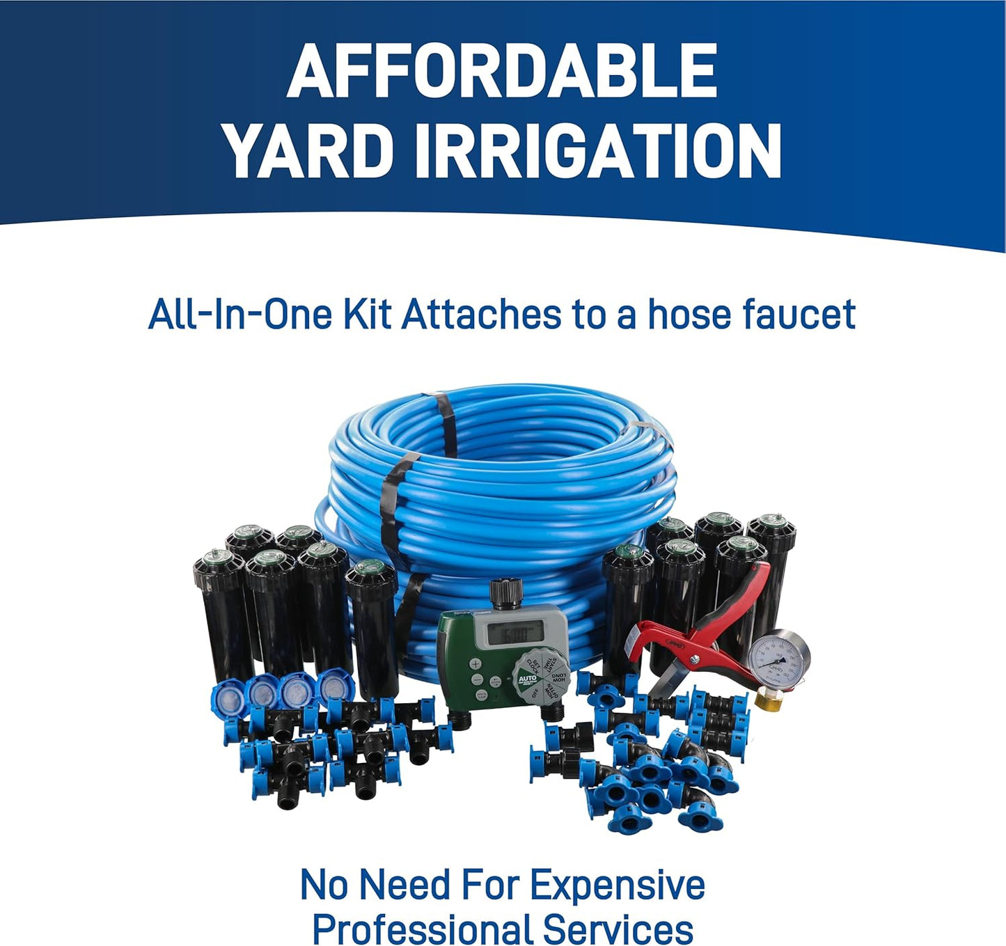 Orbit 50021 2-Zone All-in-One Automatic Watering System