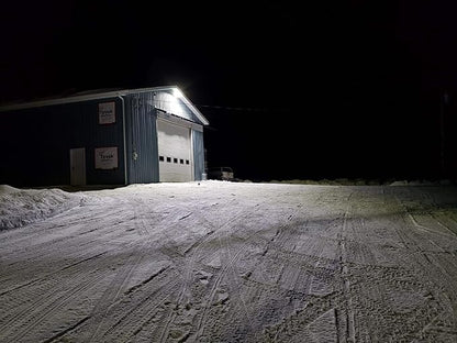 ledmo LED Parking Lot Lights 300W - LED Shoebox Parking Lot Lighting with Photocell 1000-1200W HID/HPS Replacement Waterproof IP65 36000LM 5000K Parking Lot LED Lighting (2 Pack)