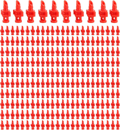 250PCS 360 Degree Misting Nozzle Irrigation, Sprinklers Sprayer for Garden Irrigation System, Micro Sprayer Refraction Automizing Drippers