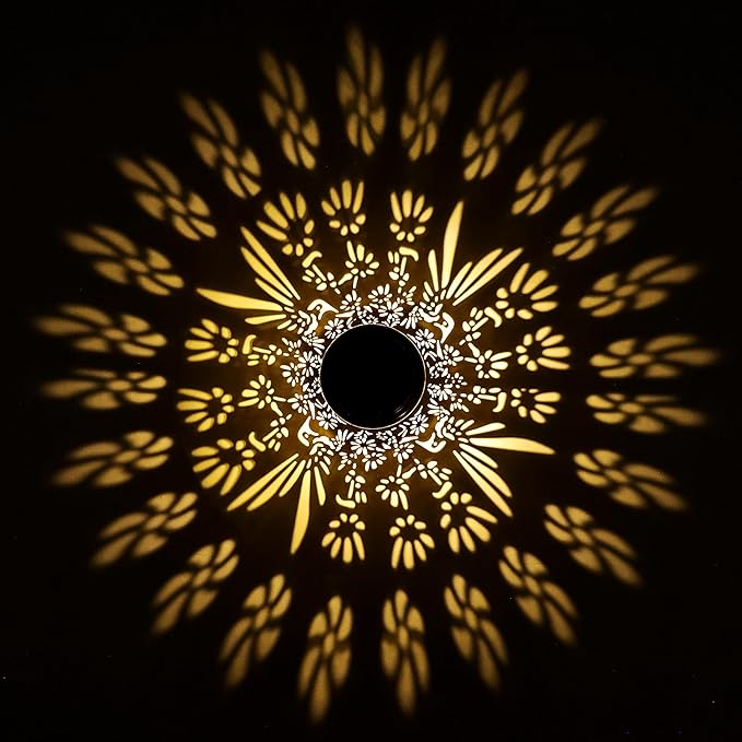 Brizled Hummingbird Solar Lanterns, 2 Pack Outdoor Lanterns Christmas Birthday Gift for Women Mom Grandma, Hummingbird Hanging Garden Lantern, Waterproof Solar Lights for Table Garden Patio Path Porch