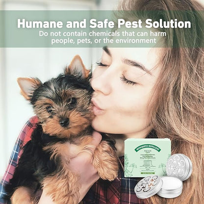 Mosquito Repellent, Peppermint Oil to Repel Mosquito, Ticks, Gnats and Pest, Insect Repellent for Indoor and Outdoor, 2 Packs