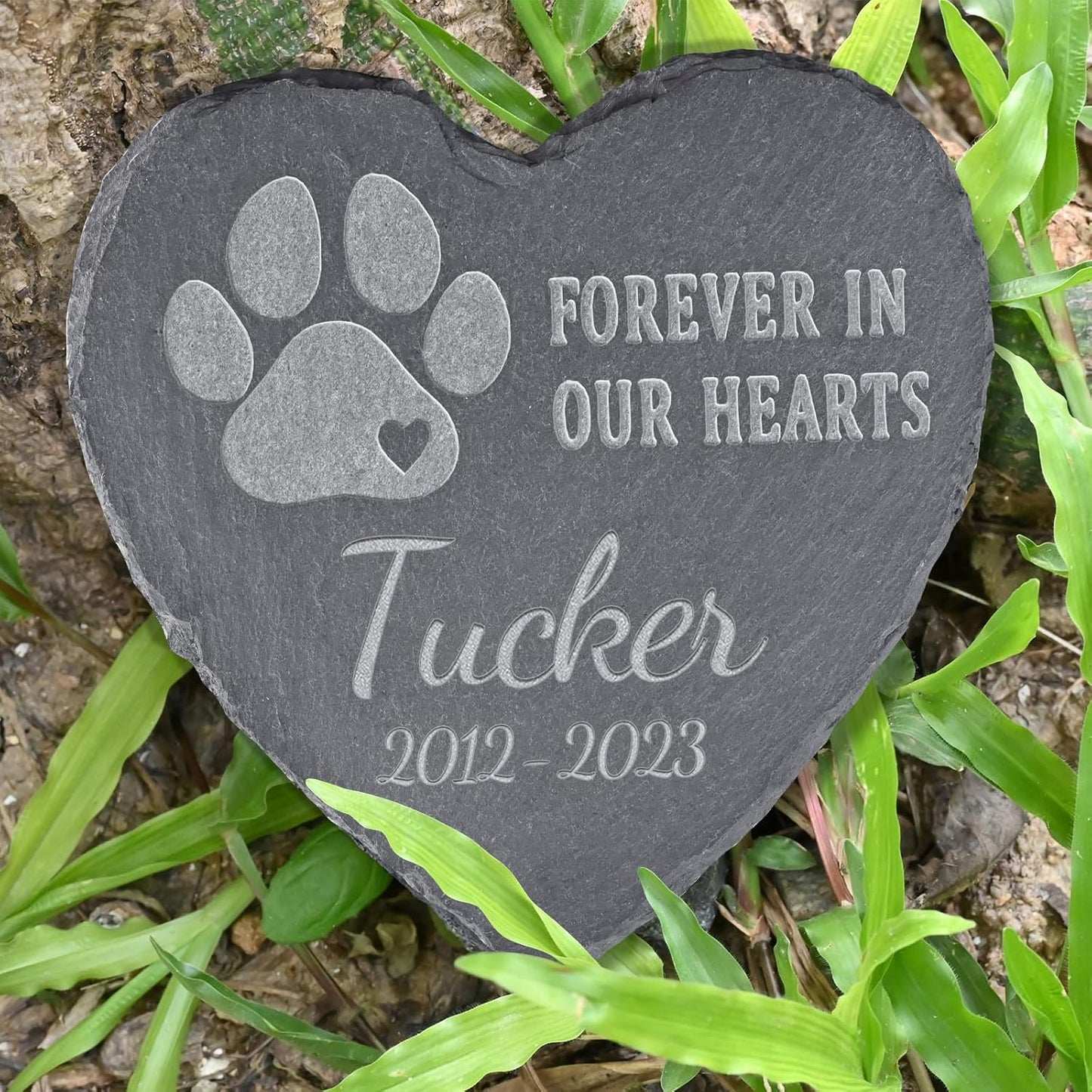 Loss of Dog Memorial Gifts - Personalized Dog Memorial Stones - Sympathy Tombstone for Loss of Pet - Bereavement Remembrance Condolence Gifts