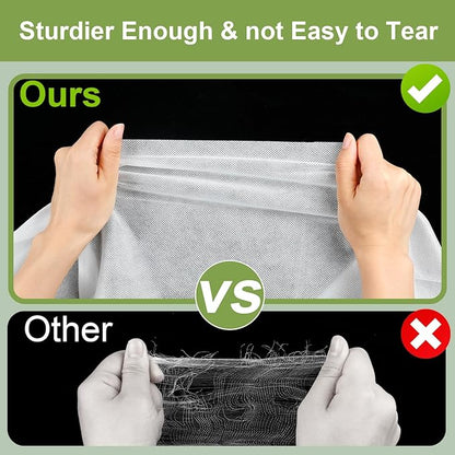 Winter Cloth Plant Protection Covers 10 FT x 20 FT Reusable Cold Weather White Plant Covers Outdoor - Outdoor Frost Cloth for Seasonal Delay