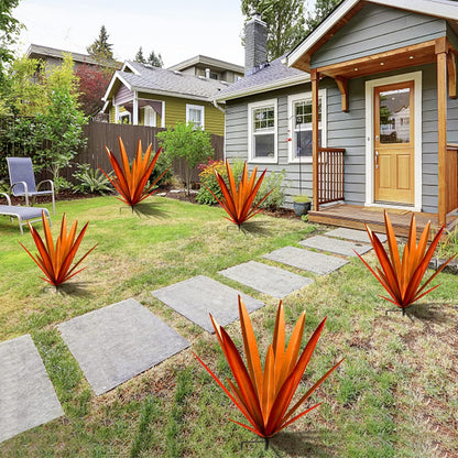 Homight Metal Country Tequila Sculpture DIY Plant Home Decor Garden Ornament Indooutdoor Statuette Patio Lawn Stake Decoration Gift