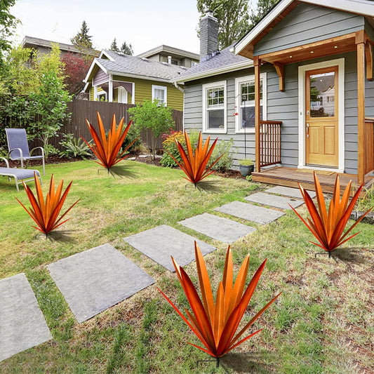 Homight Metal Country Tequila Sculpture DIY Plant Home Decor Garden Ornament Indooutdoor Statuette Patio Lawn Stake Decoration Gift