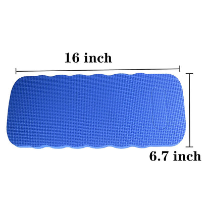 4Pcs Garden Knee Pads Kneeling Pad Foam Mat, 16 x 6.7 Waterproof Cushion Gardening Knee Pads for Cleaning Floors, Bath Kneeler Pad for Bathing, Seat Kneel Mats for Work, Prayer, Yoga, Exercise