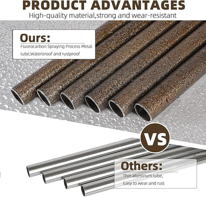 Wind-Chimes-Outdoor-Deep-Tone, Large Soothing Melodic Tones Windchimes, Wind Chimes for Outside, Memorial Wind Chime Best Gift for Mom Women Grandma Neighbors(32" Brown Coated Aluminum)