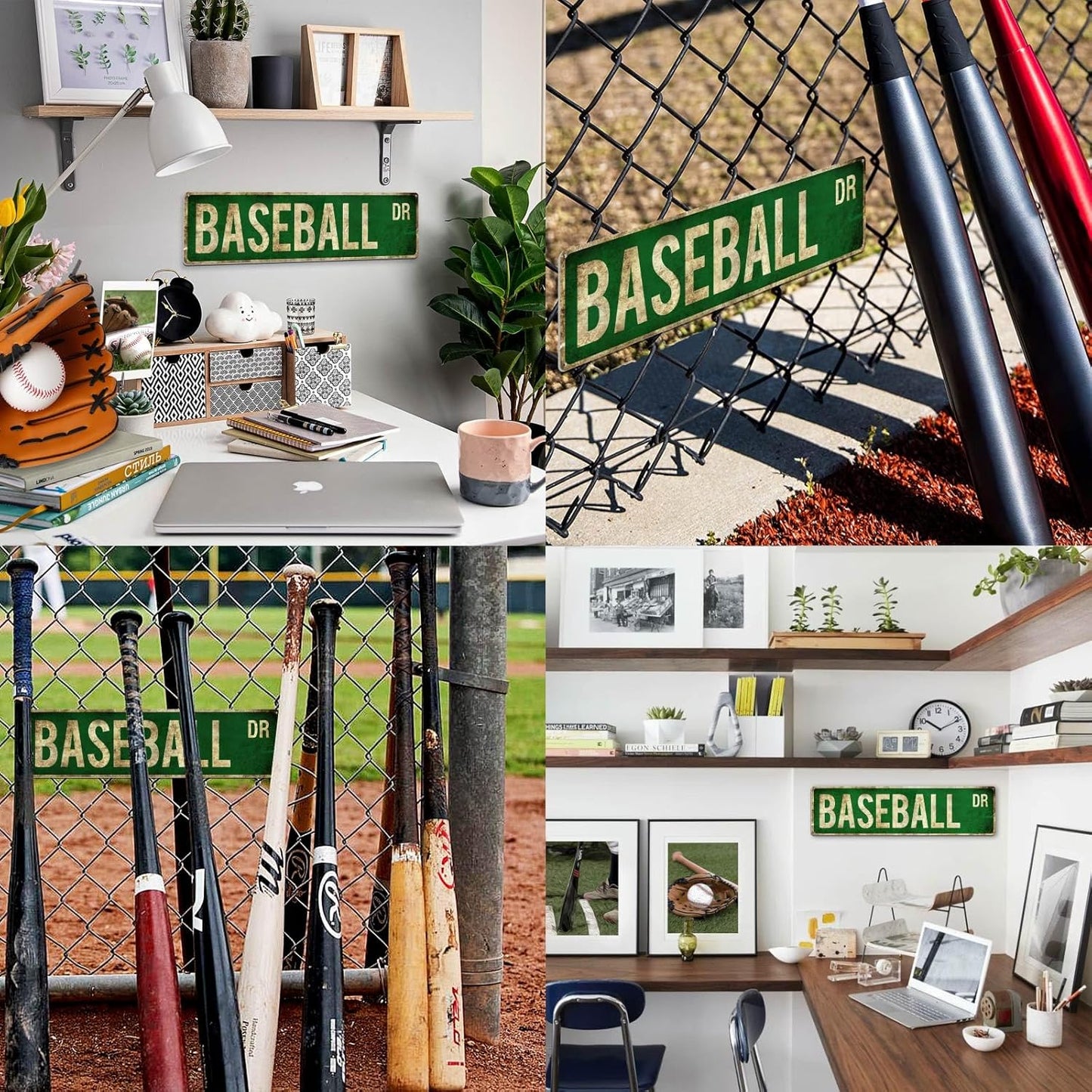 Rasonus Baseball Gifts for Boys 8-12 Accessories Room Decor Cool Stuff Sports Bedroom Posters Baseball Gear Wall Art Teen Boys Birthday Christmas Party Decorations