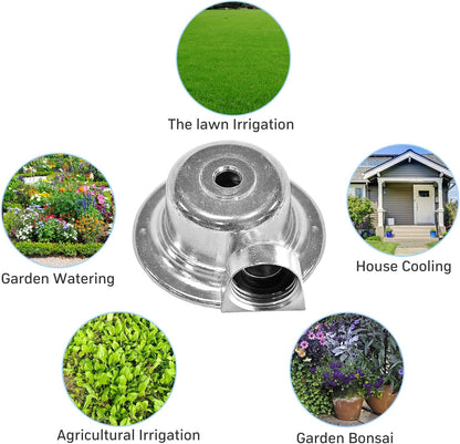 Metal Garden Sprinkler - Lawn Irrigation System for Small to Medium Areas - Outdoor Garden Yard