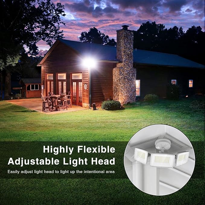 Onforu 130W LED Security Light, 13000LM Outdoor Indoor Flood Light Switch Controlled, IP65 Waterproof LED Exterior Floodlight, 6500K White Wall Mount Security Lighting for Entryway,Garage,Yard,Eave