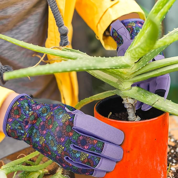 Gardening Gloves for Women and Men,Garden Gloves with Touch Screen, Thorn Proof Puncture Resistant Working Gloves, Gardening Gifts for Women, Size Large