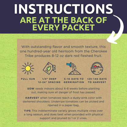 Organic Southern Garden Seeds Variety Pack - 10 Individual Packs - 2025 Season - Sugar Ann Snap Pea, Sweet Crimson Watermelon and More! for Indoor & Outdoor Planting (Non-GMO, Certified Organic)