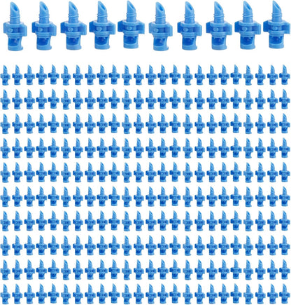 250PCS 90 Degree Misting Nozzle Irrigation, Sprinklers Sprayer for Garden Irrigation System, Micro Sprayer Refraction Automizing Drippers
