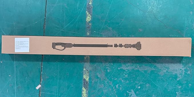 Extendable Pole for Cordless Electric Pruning Shear, Telescopic Pole 4.2-8.2 ft Extension for Gardening Tree Pruner Extended Cutting Reach for Professional Battery Secateurs Heavy Duty