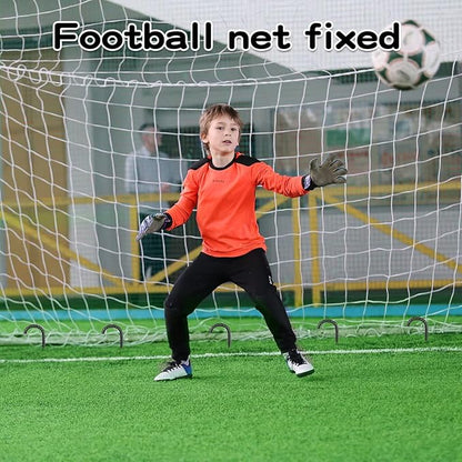 Black Rebar Stakes 16inx10mm Galvanized J Hook 6pcs – Heavy Duty Ground Tent Stakes for Fence,Bounce House,Outdoor Plants,Artificial Turf,Dog Coop,Metal Stakes for Christmas Decorations